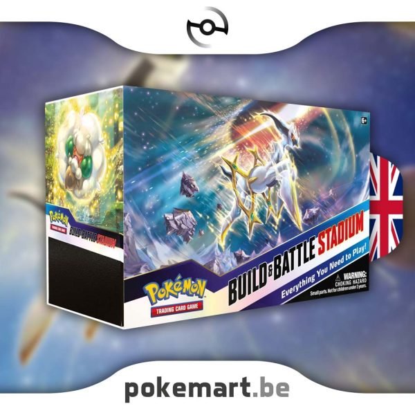 Caja del estadio de construcción y combate de Pokémon Estrellas Brillantes Pokemart.be