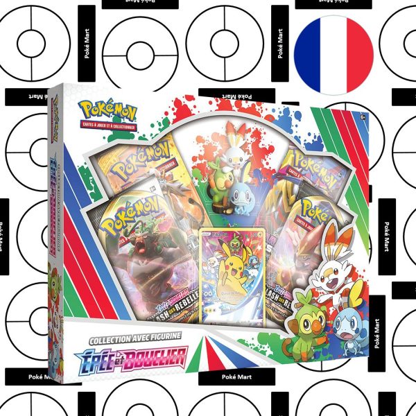 Cofre Pokémon Epee et Bouclier Collection avec Figurine - FR