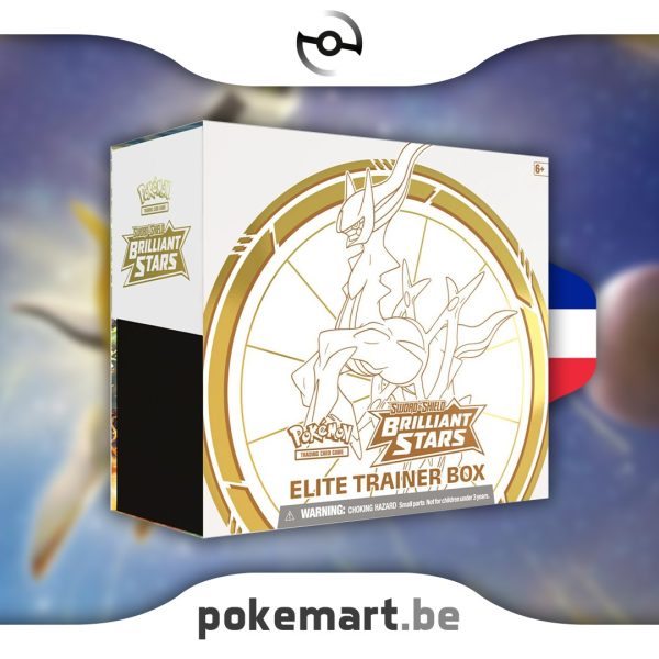 Cartas Pokémon Stars Étincelantes de la tienda de élite ETB Pokemart.be