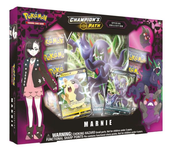 Pokemontcg camino de los campeones pin de colección especial Marnie