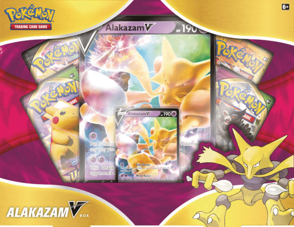 Frontal de la caja del Alakazam V