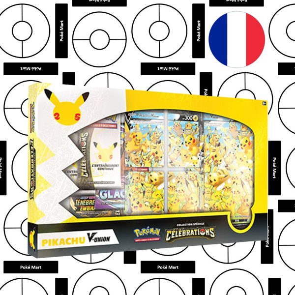 Pokémon - Colección Célébrations - Colección especial Célébrations - Pikachu-V-UNION - Jeu de Cartes à Collectionner - pokemart.be