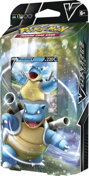 Baraja de combate Pokémon V - Lado de Blastoise-V