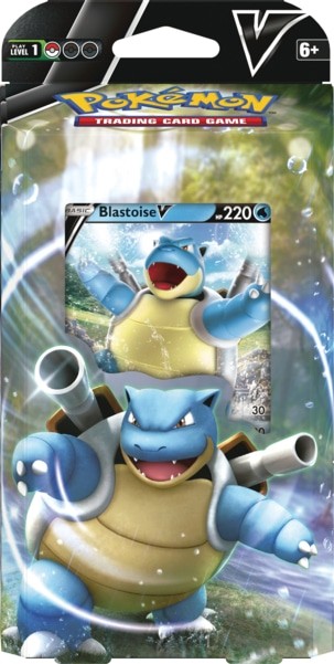 Baraja de combate de Pokémon V - Blastoise-V frontal