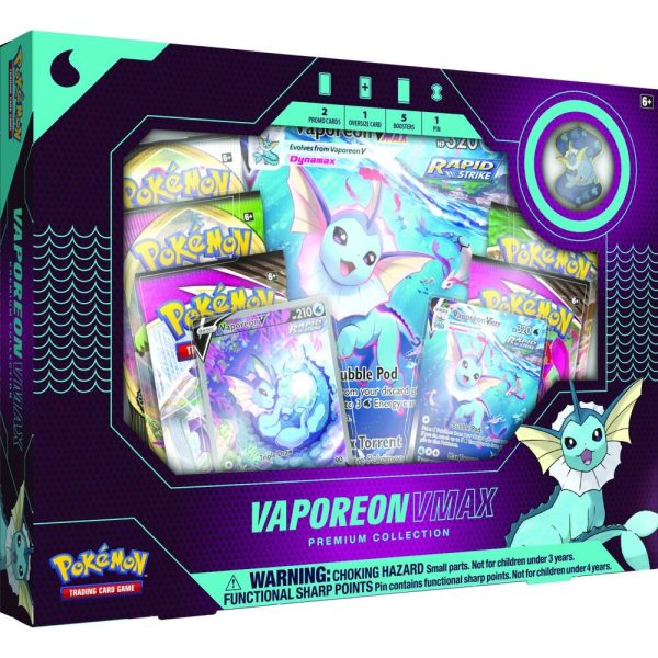 Vaporeon VMAX Colección Premium - Pokémon pokemart.co.uk