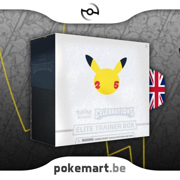 Caja de Entrenador de Élite de Pokémon Celebrations pokemart.be