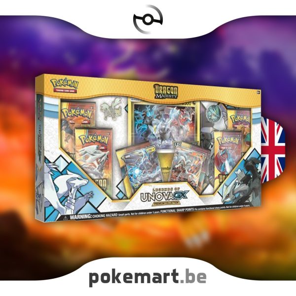 Colección Dragon Majesty unova GX Pokemart.be