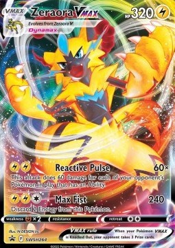 SWSH 264 Zeraora vmax pokemart