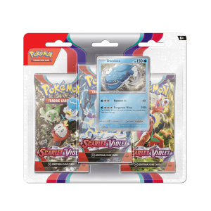 Pokémon Scarlet y Violet 3 Pack Blister Dondozo