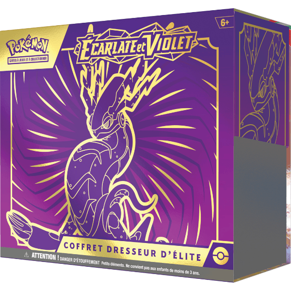 Pokémon Écarlate et Violet Coffret Dresseur D'Élite Miraidon right pokemart