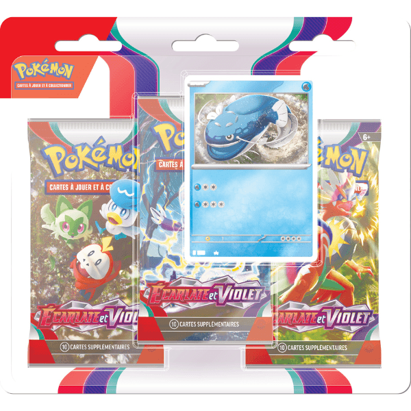 Pokemon EV01 Ecarlate et Violet Tripack Oyacata - FR pokemart