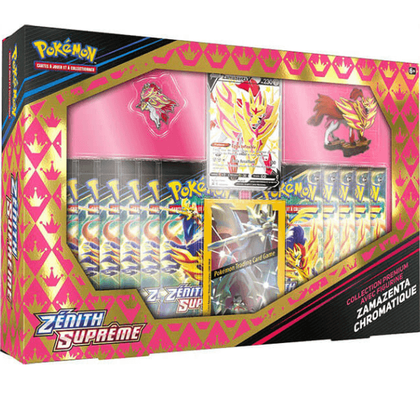 Zénith Suprême - Coffret Premium Figurine Zamazenta Chromatique pokemart