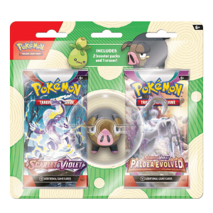 Pokémon DE VUELTA A LA ESCUELA - ERASER + 2 BOOSTERS Lechonk Pokemart.be