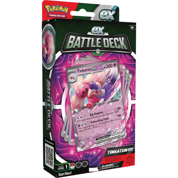 Pokémart.es_Pokémon TCG- Mazos de combate Ex - Tinkaton EX