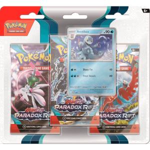 Escarlata y Violeta SV4 Paradox Rift 3-pack blister Arctibax Pokemart