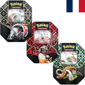 Pokemon JCC écarlate et violet Destinées de paldea Pokebox lot de 3 dracaufeu ex pokemart