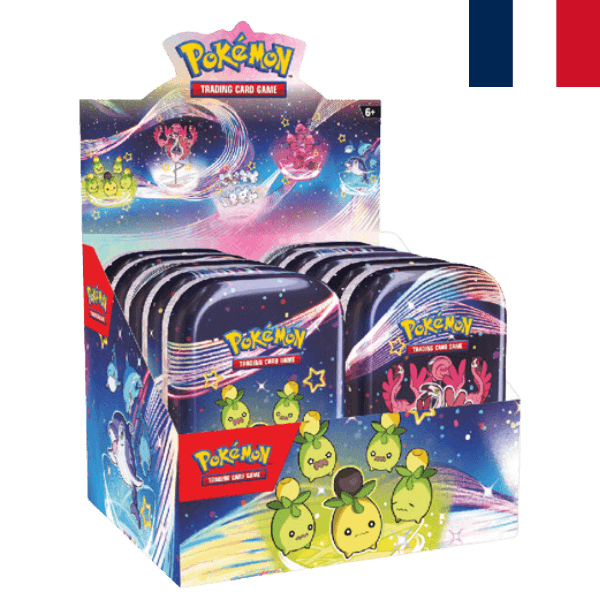 Pokémon JCC écarlate et violet destinées de paldea mini tin display français pokemart