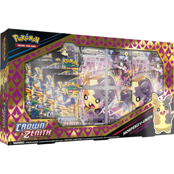 Pokémon TCG - SWH12.5 - Morpeko V-Union Colección Tesoros Premium- Pokémart.co.uk