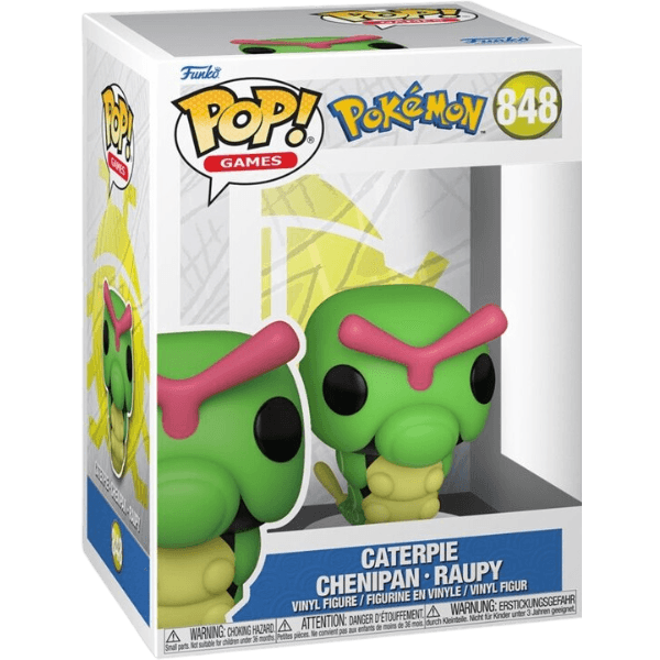 Funko - Caterpie Chenipan Raupy 848- Pokemart.be