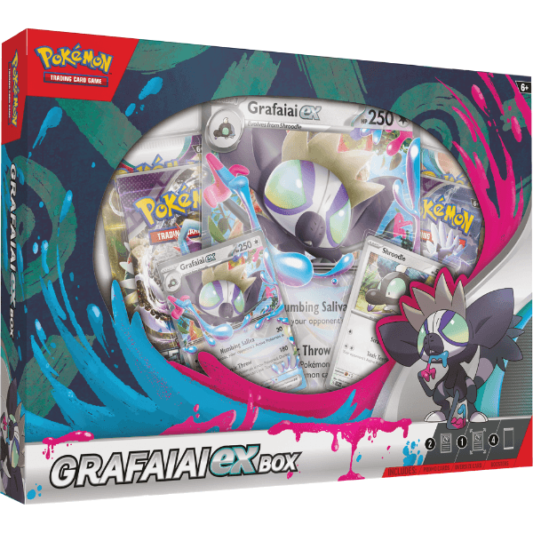 Pokémon TCG : Grafaiai Ex Box - Pokémart.es