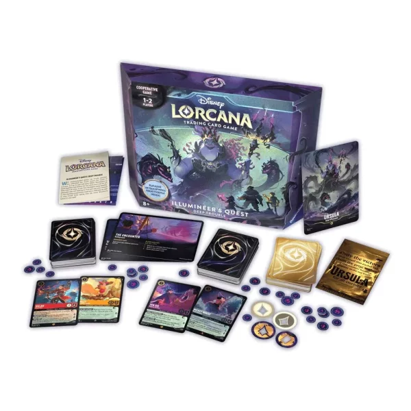 Disney Lorcana - El Regreso de Ursula - La Búsqueda del Iluminador -pokemart.co.uk