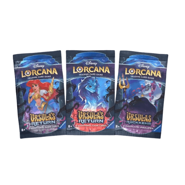 Disney Lorcana - El regreso de Ursula - Refuerzo con mangas - Pokemart.es