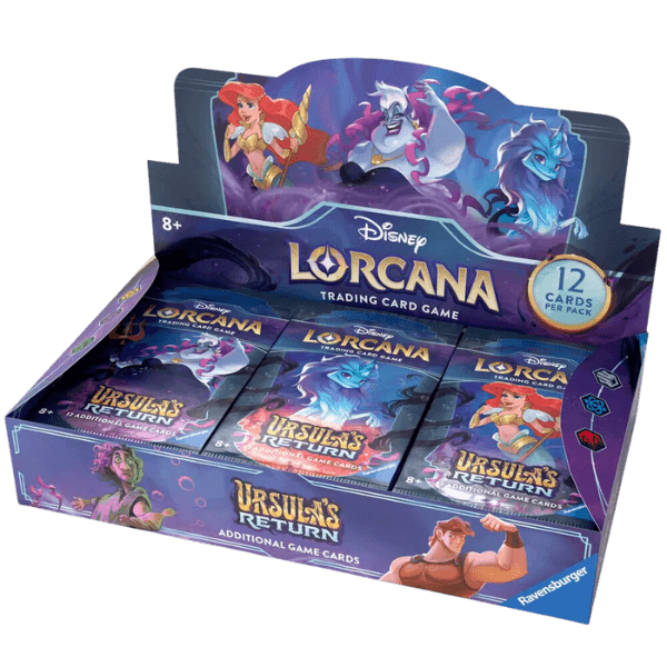 Disney Lorcana - El regreso de Ursula - Caja de refuerzo- pokemart.co.uk