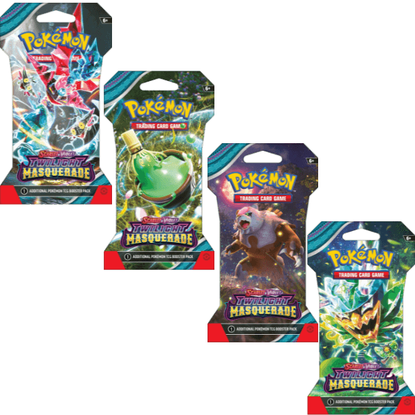 Pokemon TCG - Refuerzo de manga Twilight Masquerade - Pokemart.es