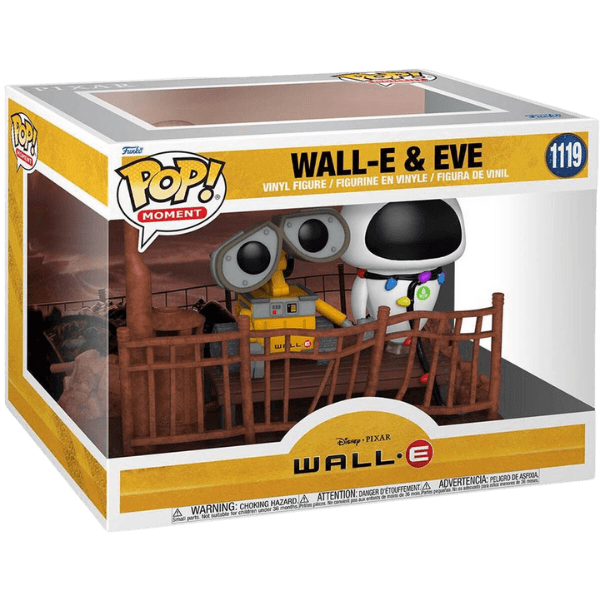 ¡Funko!
¡Pop!
¡Disney Pixar!
Wall-E y Eva 1119 - pokemart