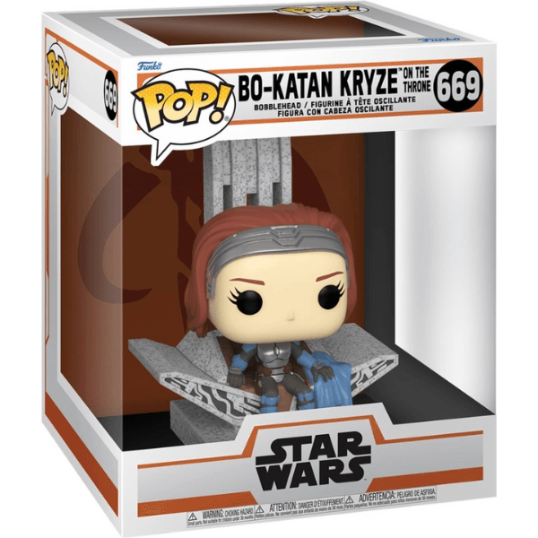 ¡Funko!
¡Pop!  ¡Disney!
Star Wars Bo-Katan Kryze En el Trono 669 Pokemart