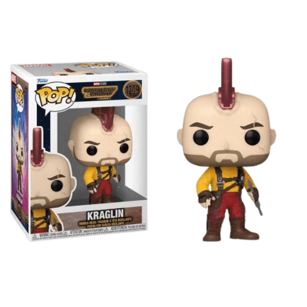 ¡Funko!
¡Pop!
Marvel Guardianes de la Galaxia - Kraglin 1209