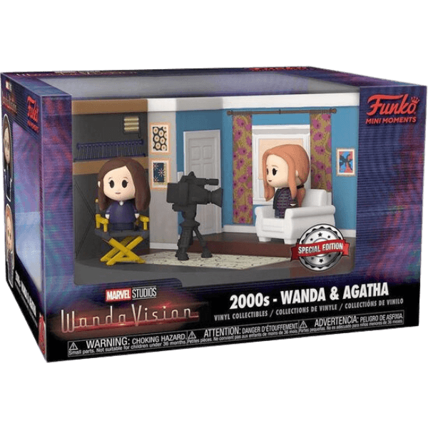 ¡Funko!
¡Pop!
¡Mini Momentos!
Marvel Wandavision Wanda y Agatha 2000s -Pokemart