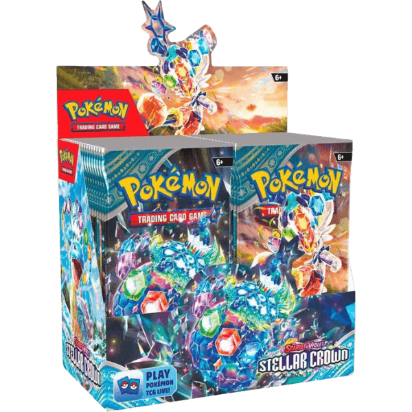 Pokemon TCG - Escarlata y Violeta 7- Corona estelar Caja de refuerzo Pokemart