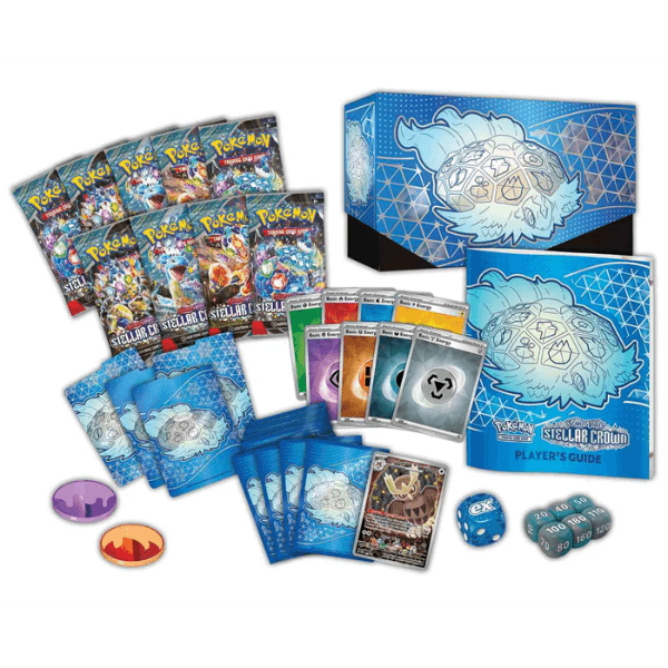 Pokemon TCG - Escarlata y Violeta 7- Contenido corona estelar ETB Pokemart