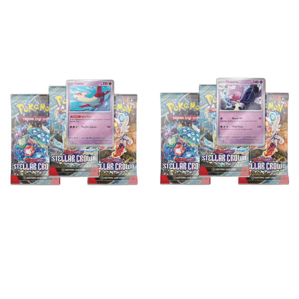 Pokemon TCG - Escarlata y Violeta 7.- Corona estelar Tripacks Pokemart