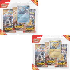 Pokemon TCG SV08 Surging Sparks Tripack Blister Pokemart